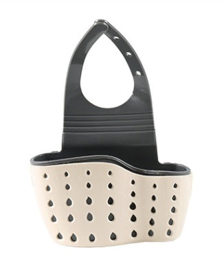 Kitchen Sink Caddy | Rubber Sponge Holder & Drain Rack
