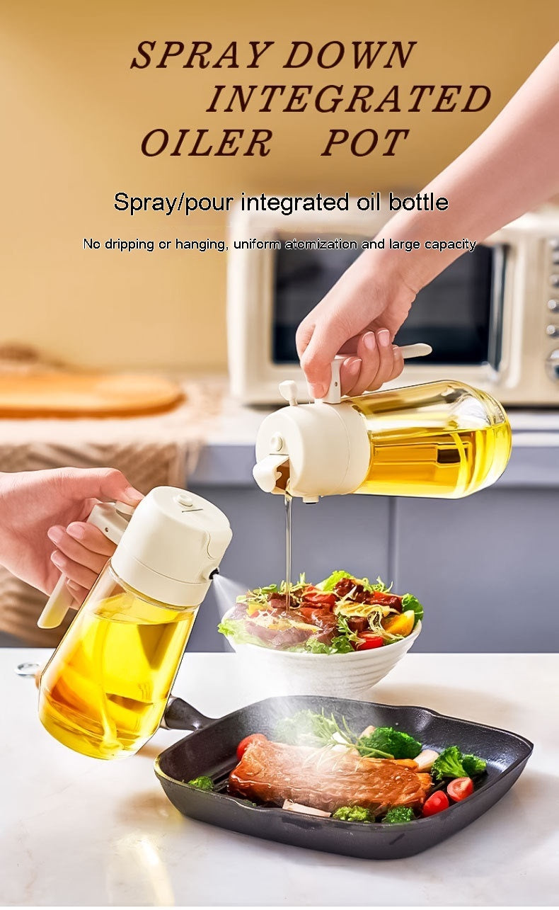 2 In 1 Olive Oil Sprayer Dispenser For Cooking