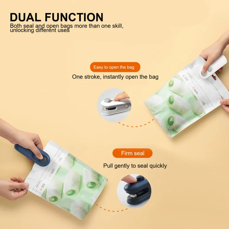 Chip Bag Sea Vacuum Sealing Machine Handheld Heat Vacumn Sealer